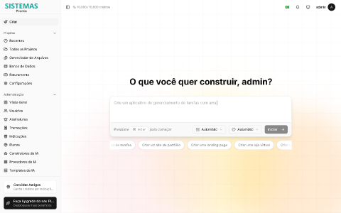 Script SaaS Para Criação De Sites Com Inteligência Artificial 3