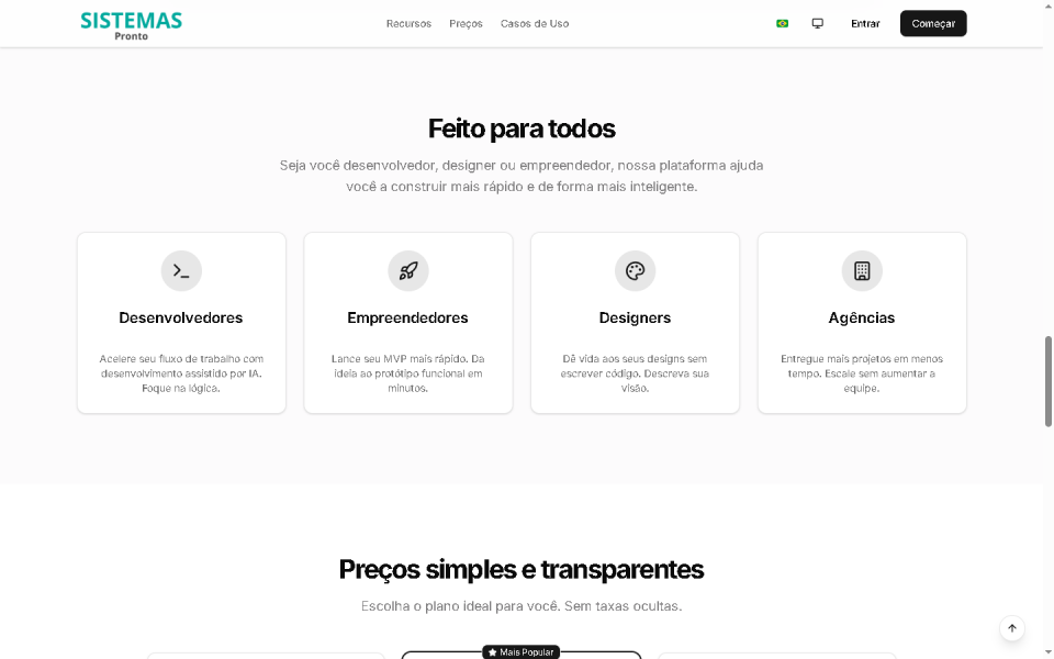 Script SaaS Para Criação De Sites Com Inteligência Artificial
