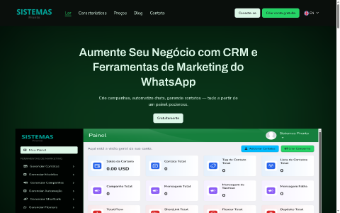 Sistema Completo Crm E Marketing Whatsapp 9