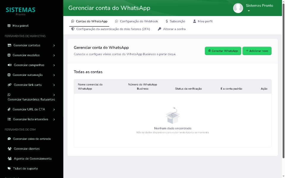 Sistema Completo Crm E Marketing Whatsapp