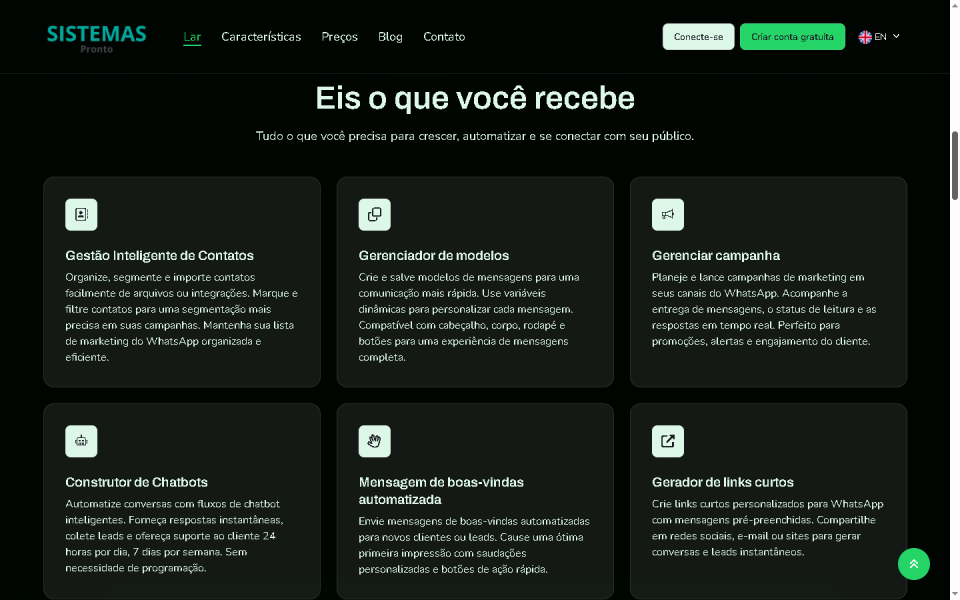 Sistema Completo Crm E Marketing Whatsapp