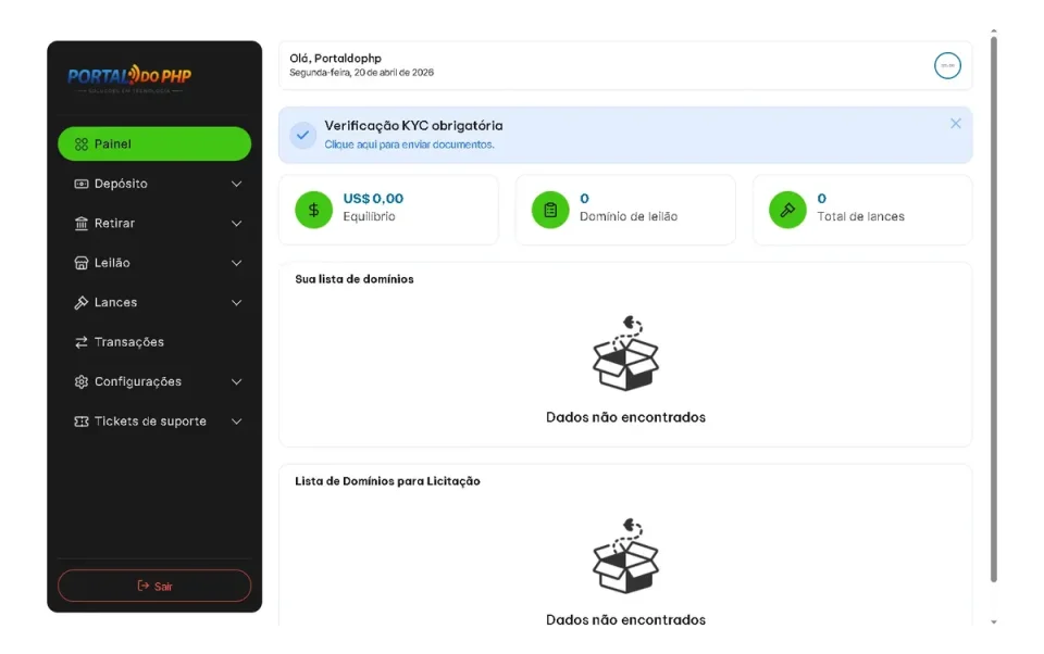 Sistema Para Compra E Venda De Domínios